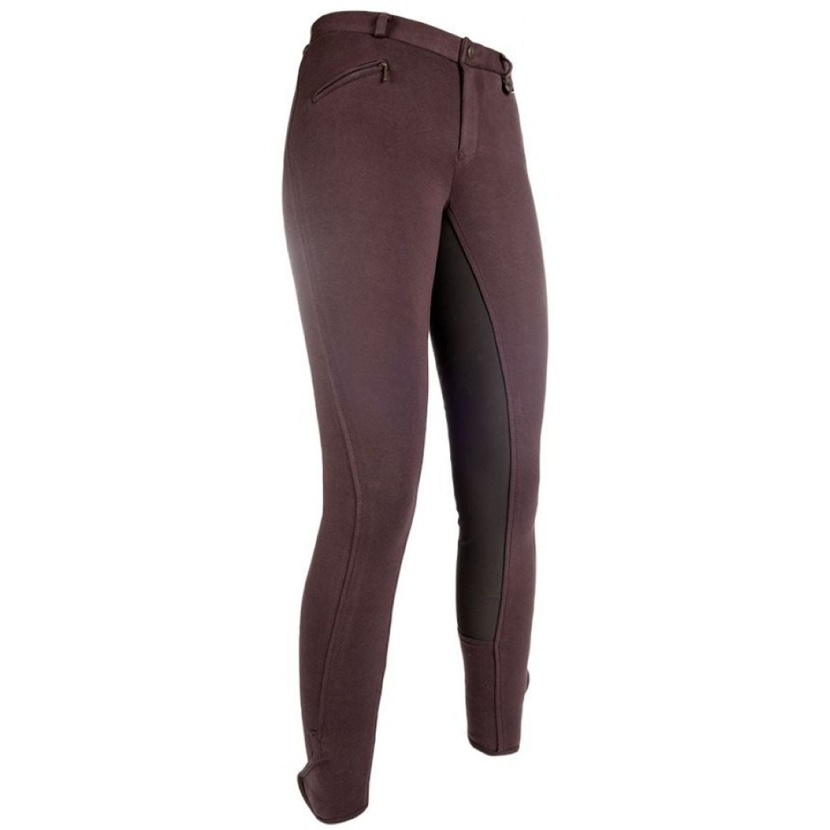 HKM Pantalón de Equitación Basic Marron oscuro