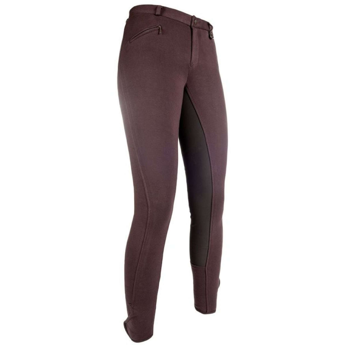 HKM Pantalón de Equitación Basic Marron oscuro