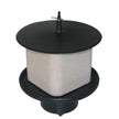Vplast Soporte para Bloque de Sal para Poste Plastico para 10kg