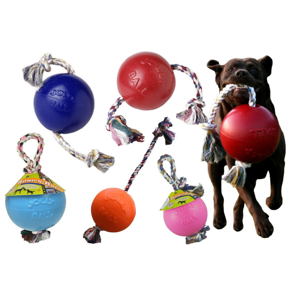 Jolly Ball Juguete para Perro Romp-n-Roll Rojo