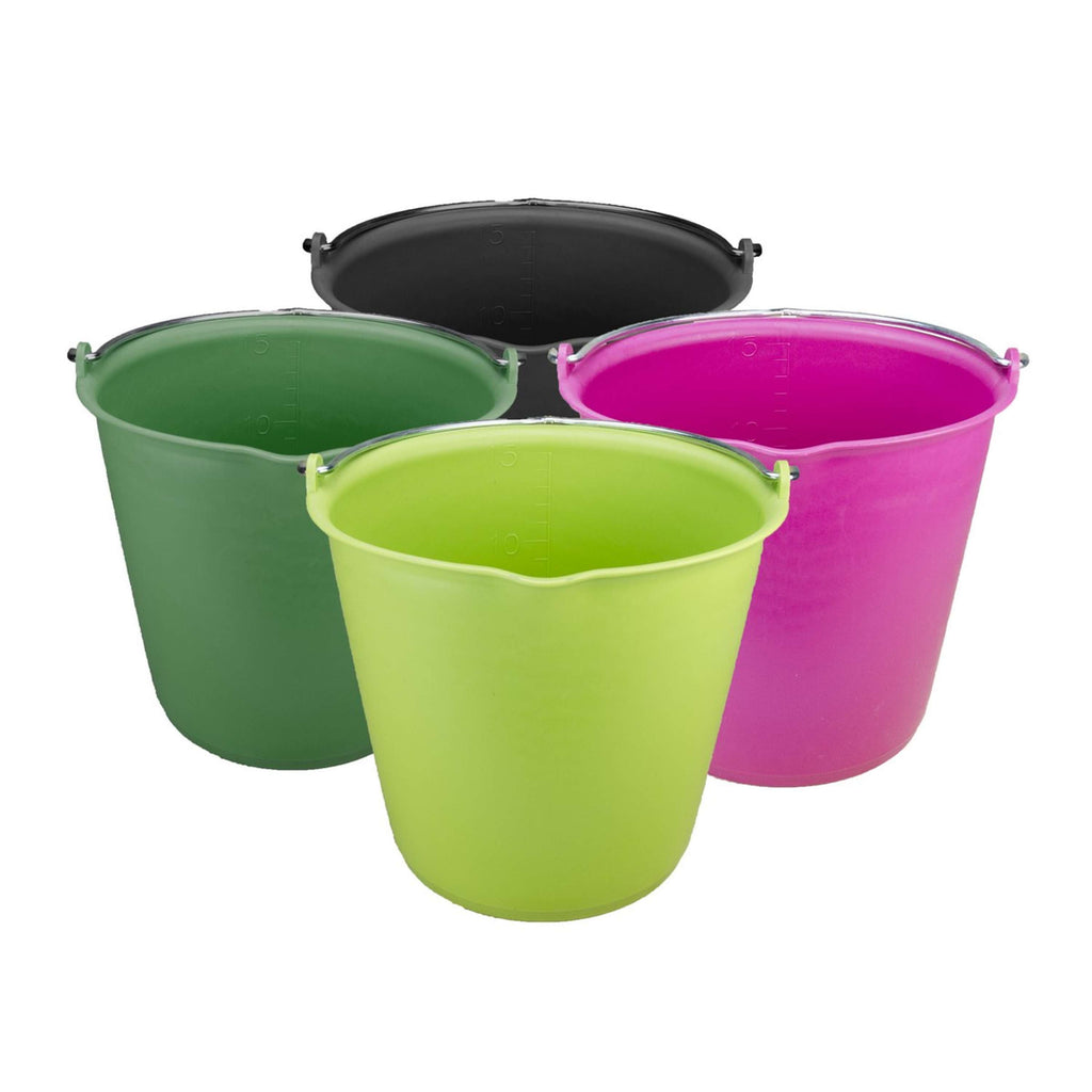 Vplast Cubo con Pico Vertedor Rosa