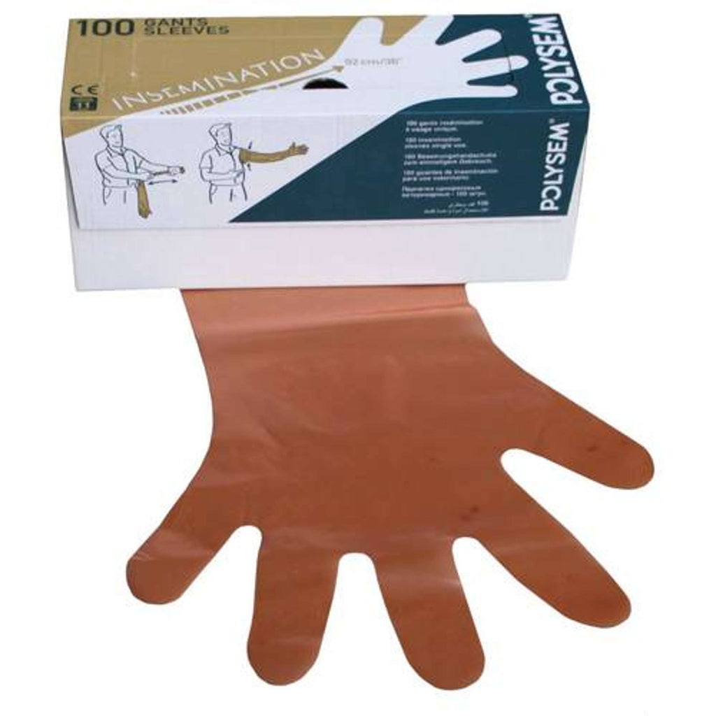 Guantes Desechables Naranja