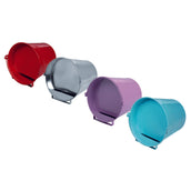 Gaun Cubo Bebedero para Aves (galvanizado) Gris