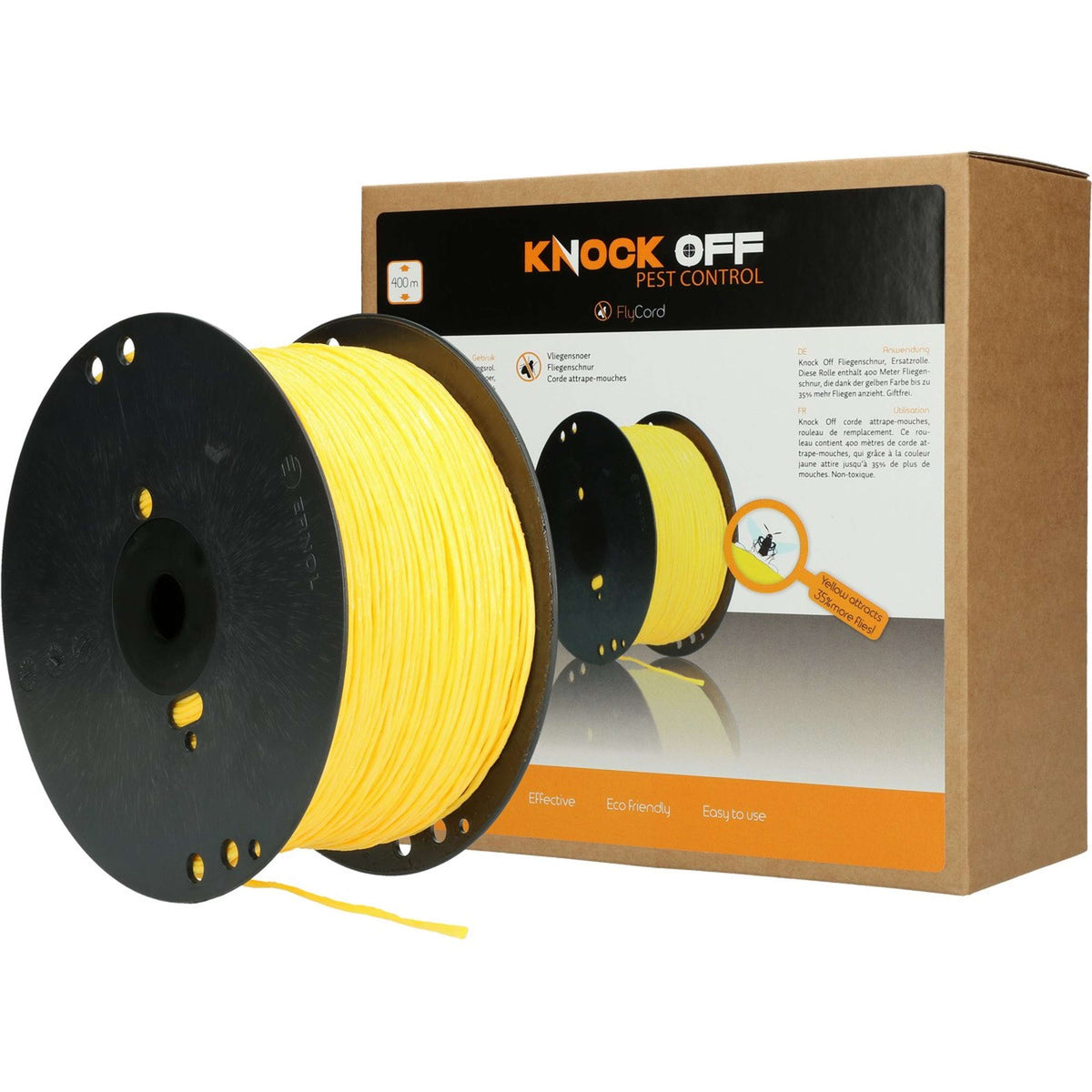 Knock Off Rollo de Repuesto para Cuerda Atrapa Moscas