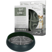 Eat Slow Live Longer Tumble Feeder Gris