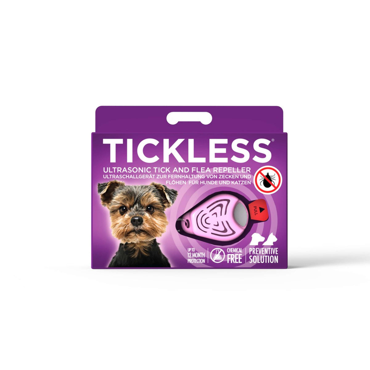 Tickless Antipulgas y garrapatas Rosa