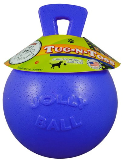 Jolly Ball Pelota de Juego Tug-n-Toss Azul