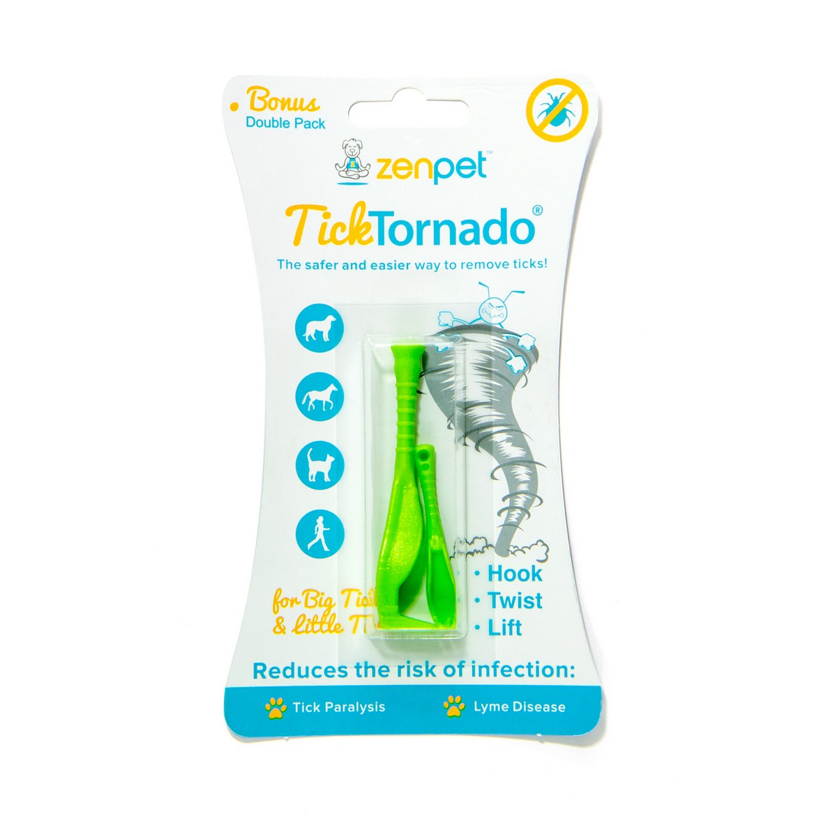 Zenpet Pinza Quita Garrapatas TickTornado