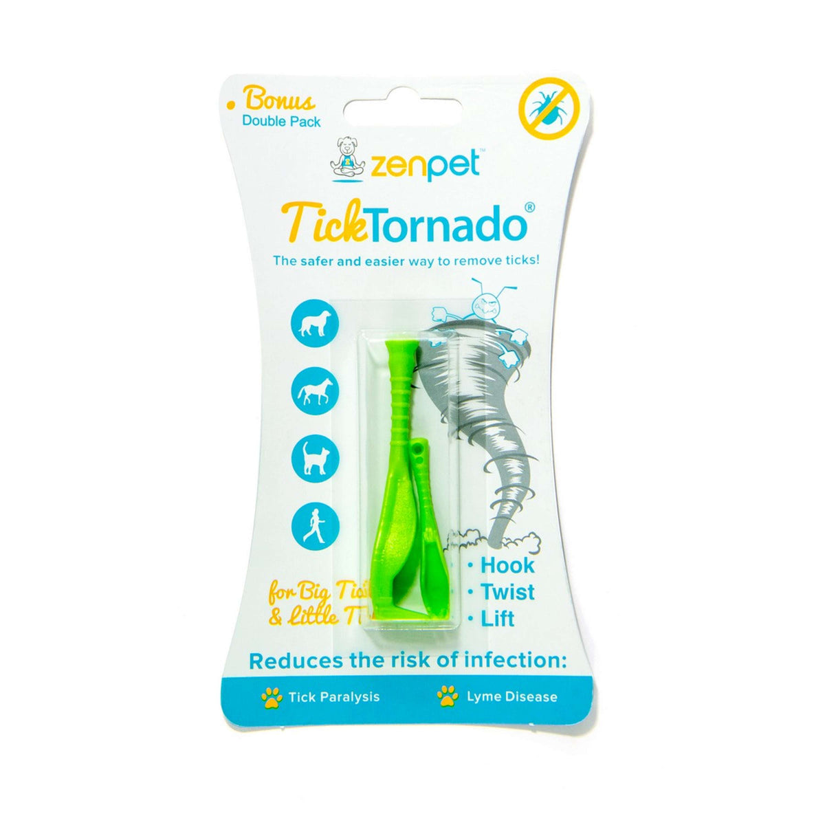 Zenpet Pinza Quita Garrapatas TickTornado