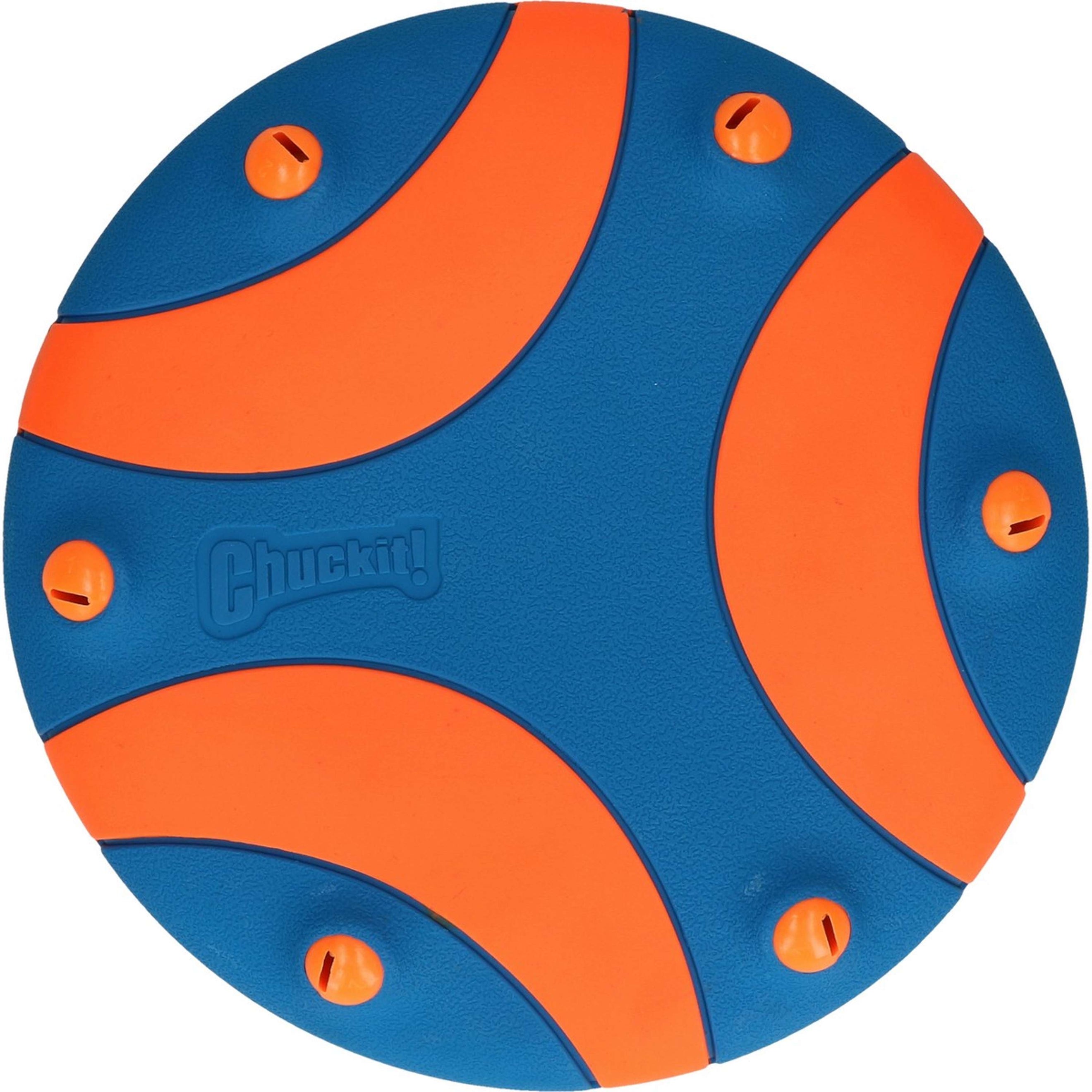Chuckit Whistle Flight Naranja Azul