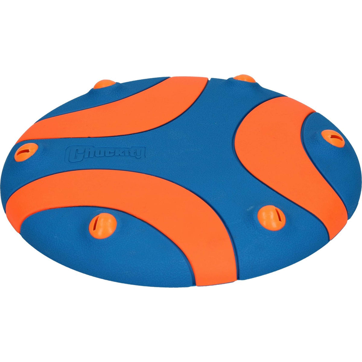 Chuckit Whistle Flight Naranja Azul