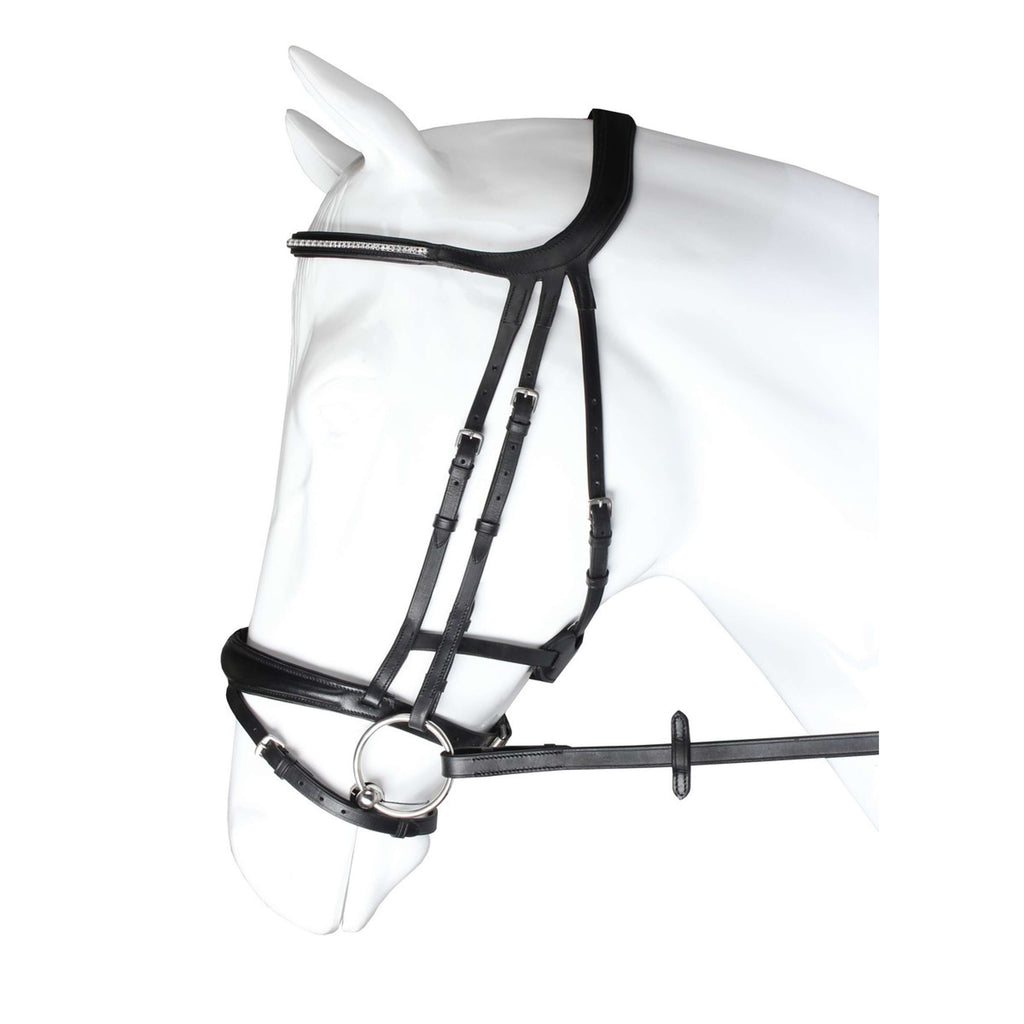 HORKA Brida Crown Negro/Plata