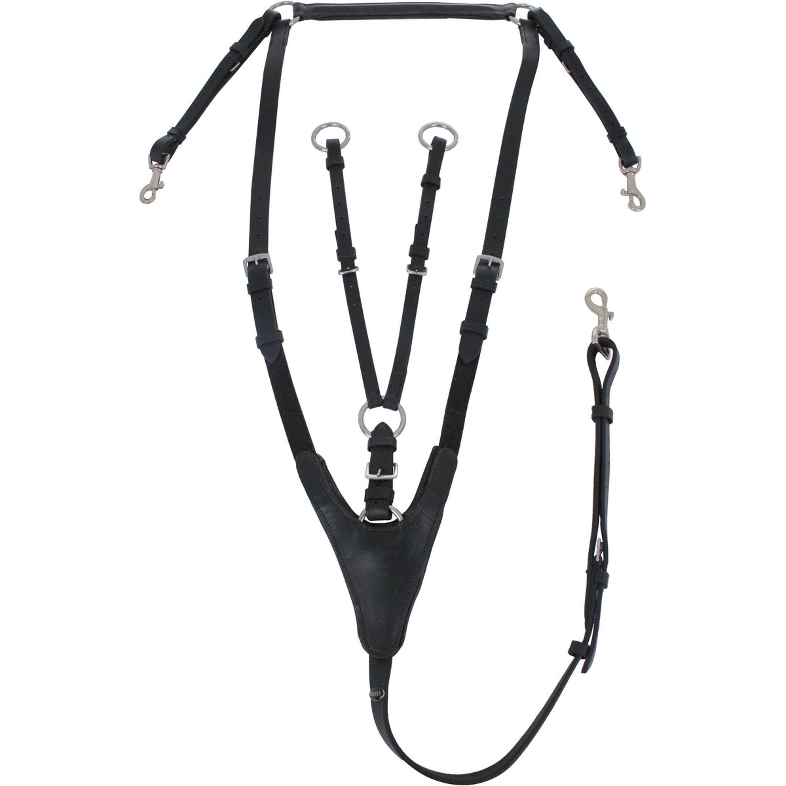 HORKA Arnés Frontal de Caza Negro/Plata HORKA Arnés Frontal de Caza Negro/Plata