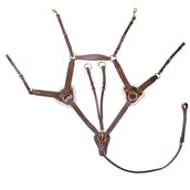 HORKA Arnés Frontal Marron/oro