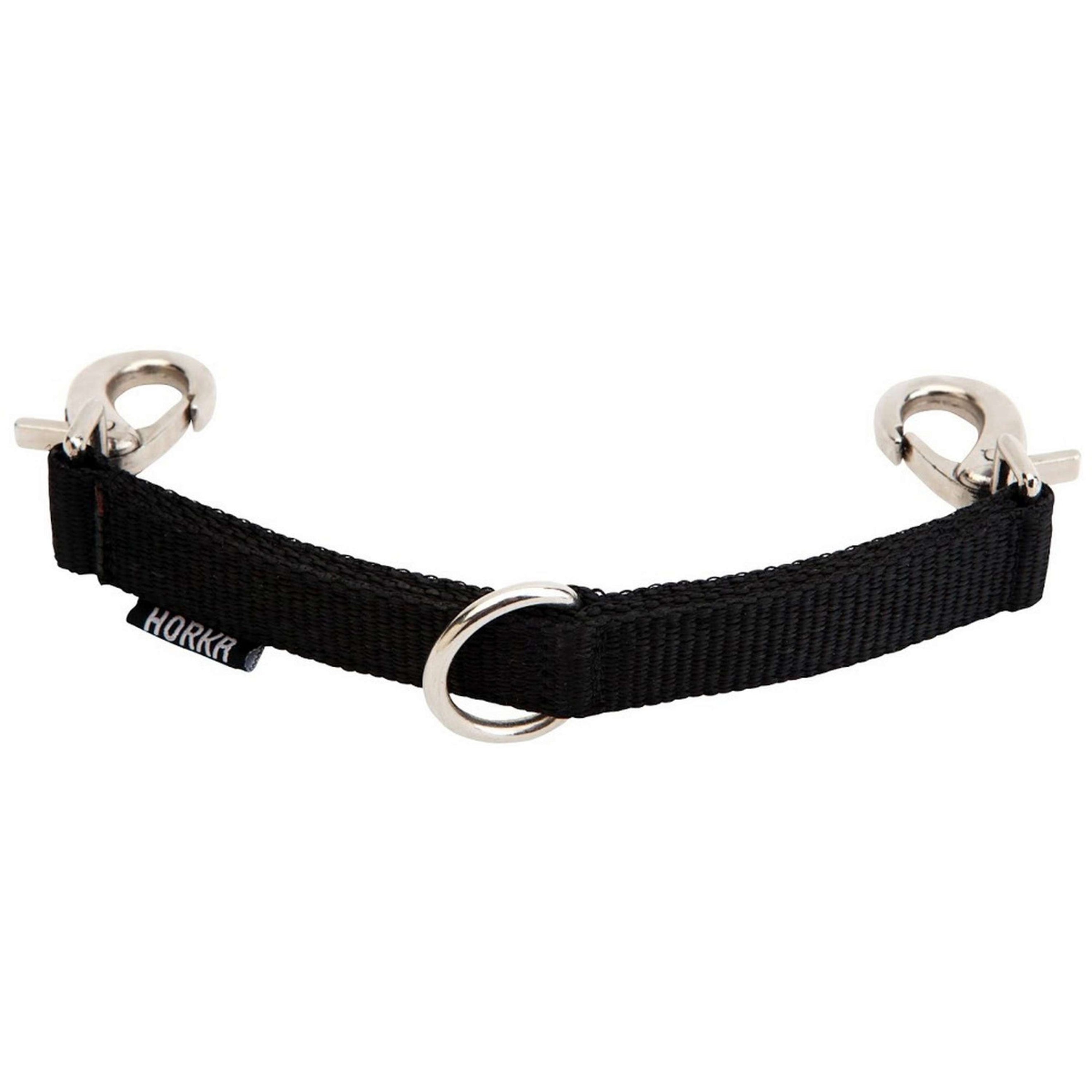 HORKA Correa de Cabezada para Longear Negro HORKA Correa de Cabezada para Longear Negro