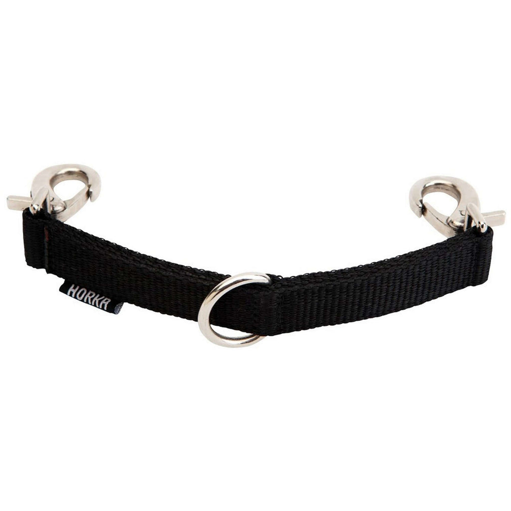 HORKA Correa de Cabezada para Longear Negro