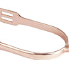 HORKA Espuelas De Botón Punta Redondeada Rose Gold