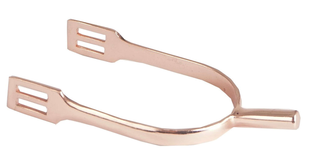 HORKA Espuelas De Botón Punta Redondeada Rose Gold