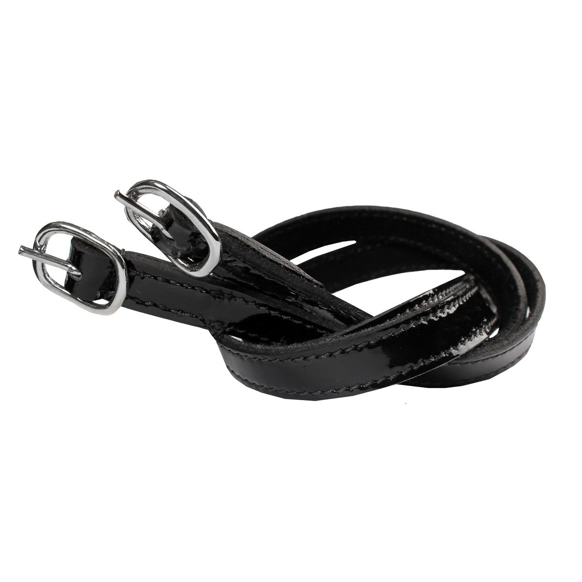 HORKA Correa para espuelas Negro/Plata