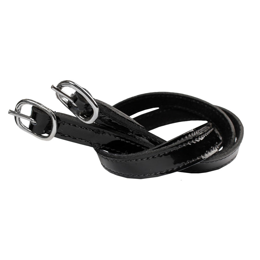 HORKA Correa para espuelas Negro/Plata