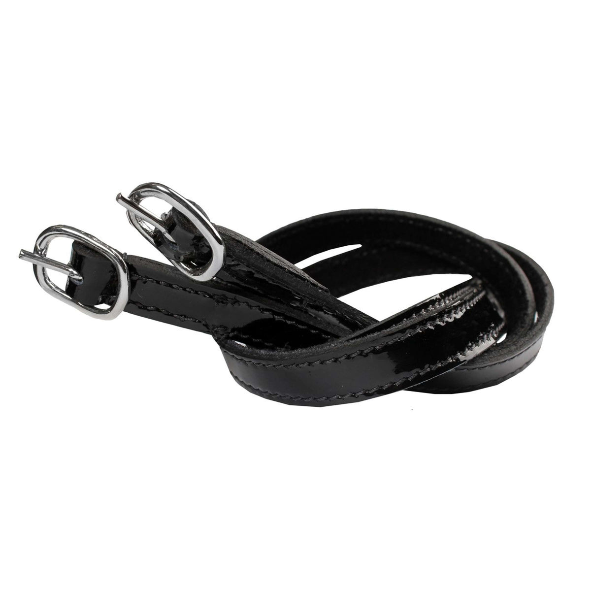 HORKA Correa para espuelas Negro/Plata