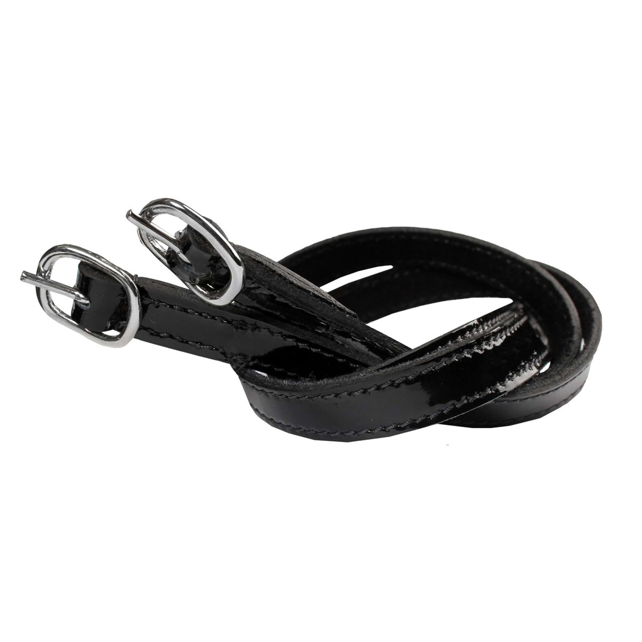 HORKA Correa para espuelas Negro/Plata
