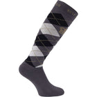 HV Polo Calcetines Argyle Carbon/Negro/Topo