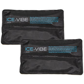 Ice-Vibe Cold Packs Hock 2 Piezas Negro/Aqua