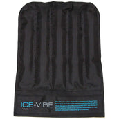 Ice-Vibe Cold Packs Knee 6 Piezas Negro/Aqua