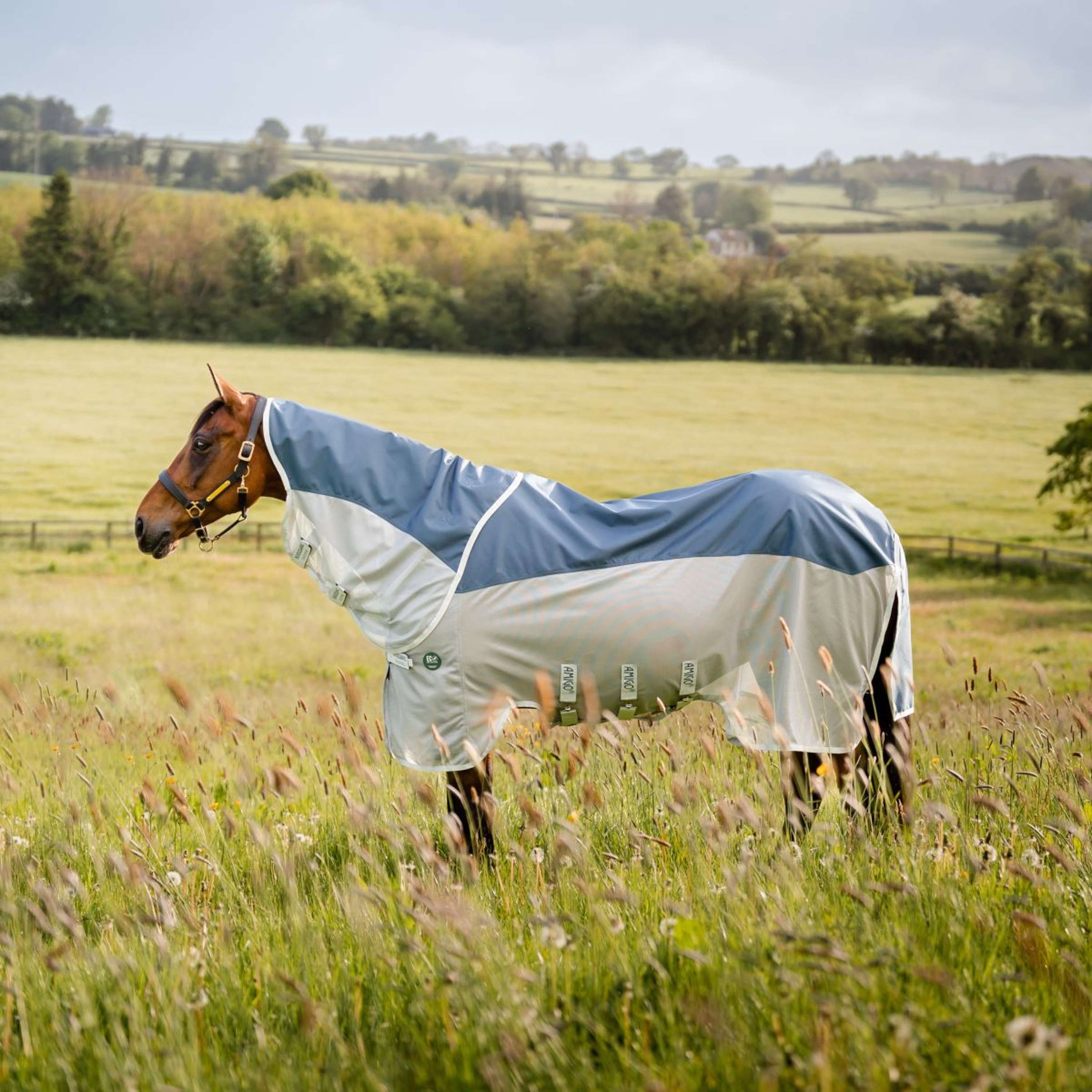 Amigo Manta Impermeable AmECO Combi Teal/Gris Amigo Manta Impermeable AmECO Combi Teal/Gris