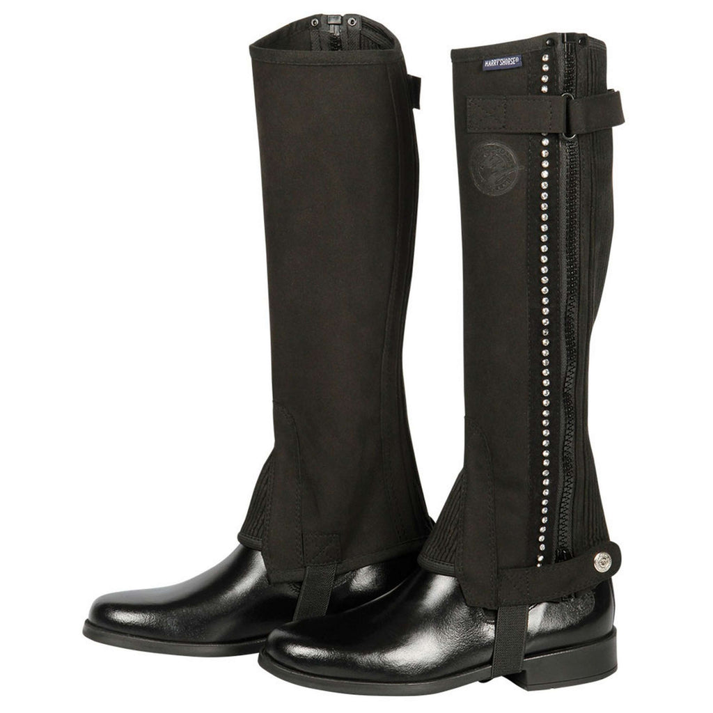 Harry's Horse Minichaps Amara Crystal Negro