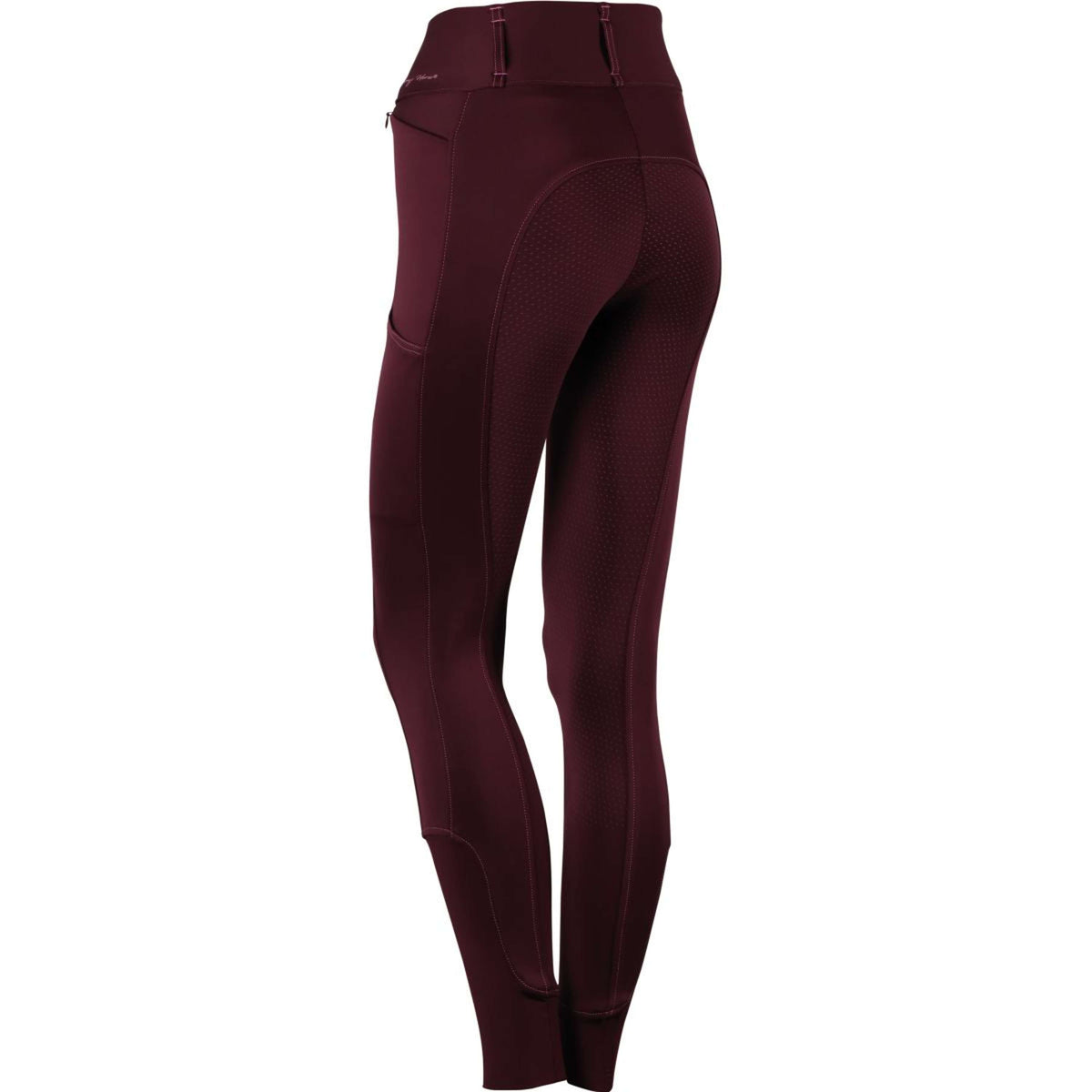 Harry's Horse Legging de Equitación Equitights Denici Cavalli Scabiosa Full Grip Bordeaux