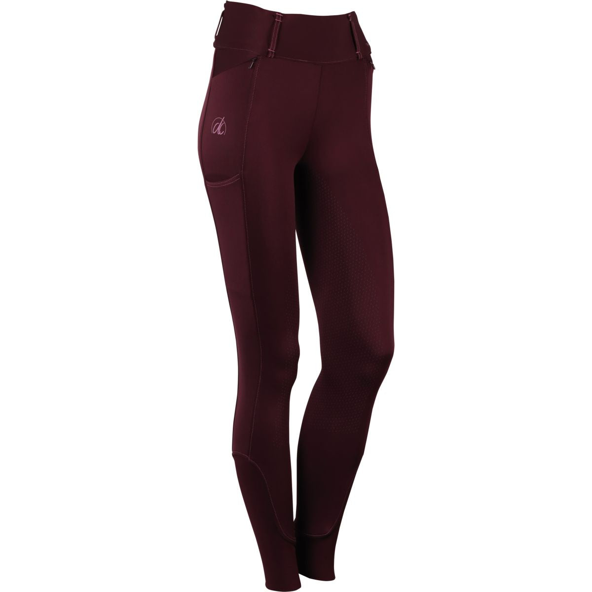 Harry's Horse Legging de Equitación Equitights Denici Cavalli Scabiosa Full Grip Bordeaux