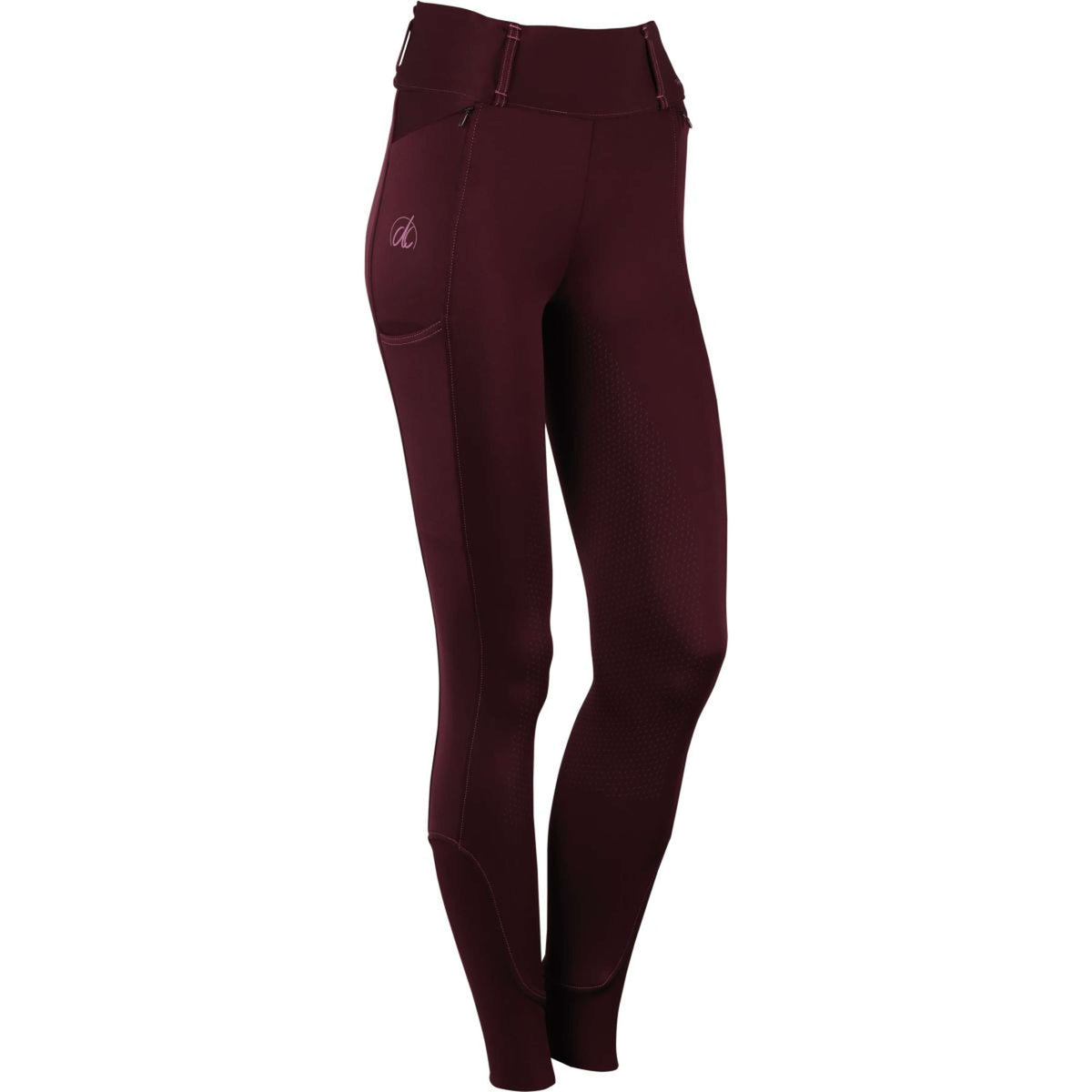 Harry's Horse Legging de Equitación Equitights Denici Cavalli Scabiosa Full Grip Bordeaux
