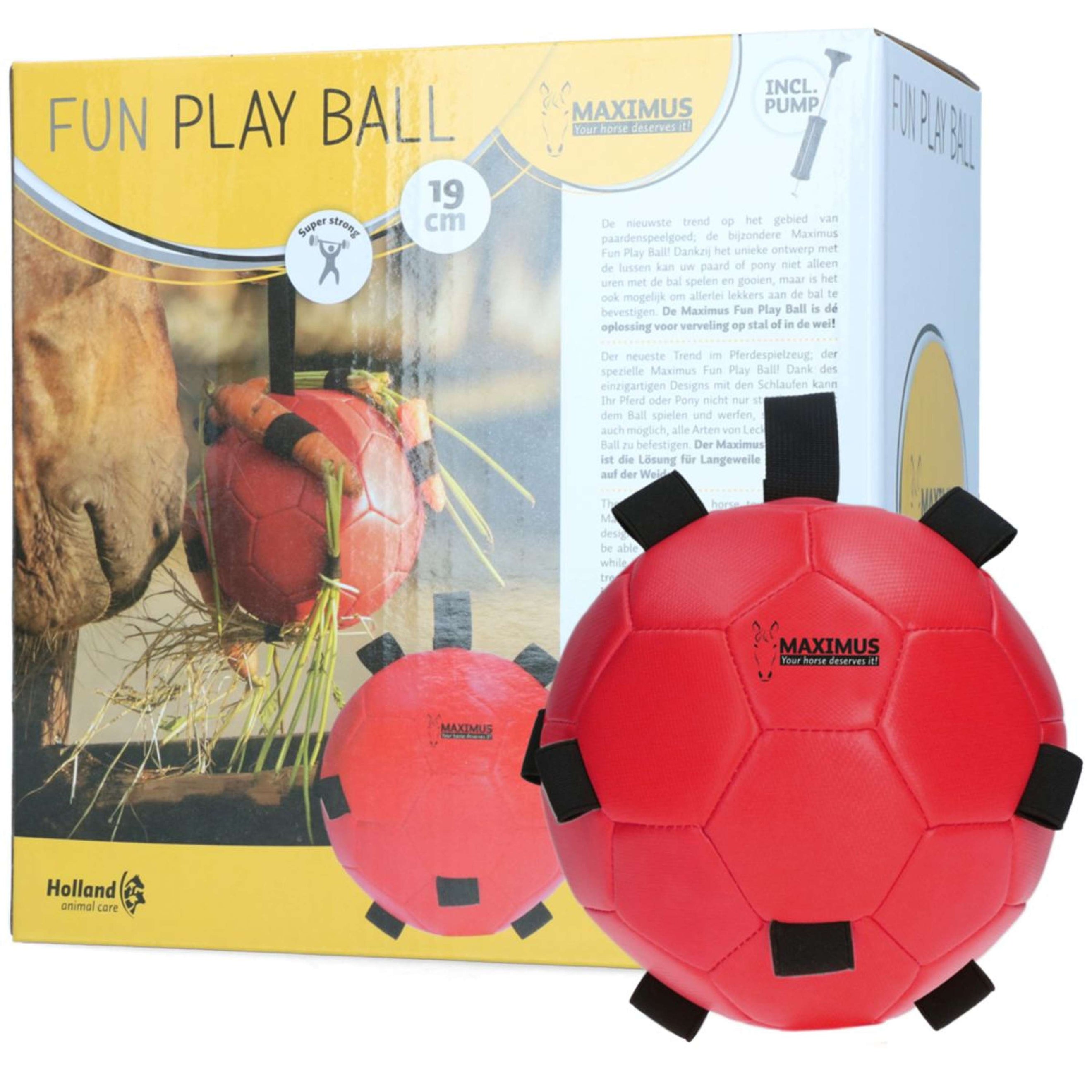 Maximus Pelota Fun Play Rojo Maximus Pelota Fun Play Rojo