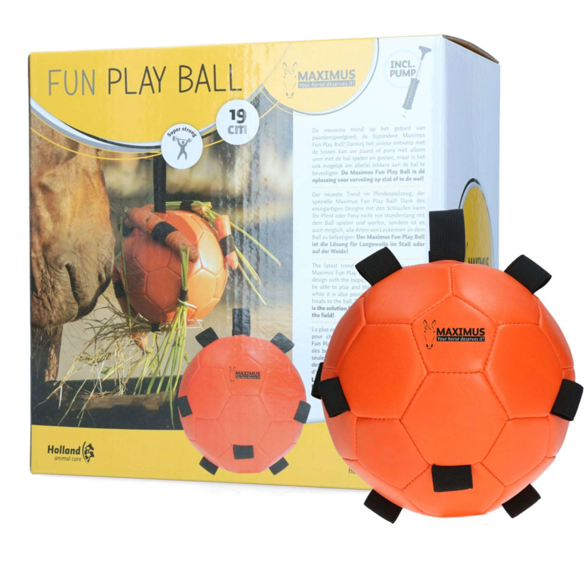 Maximus Pelota Fun Play Naranja