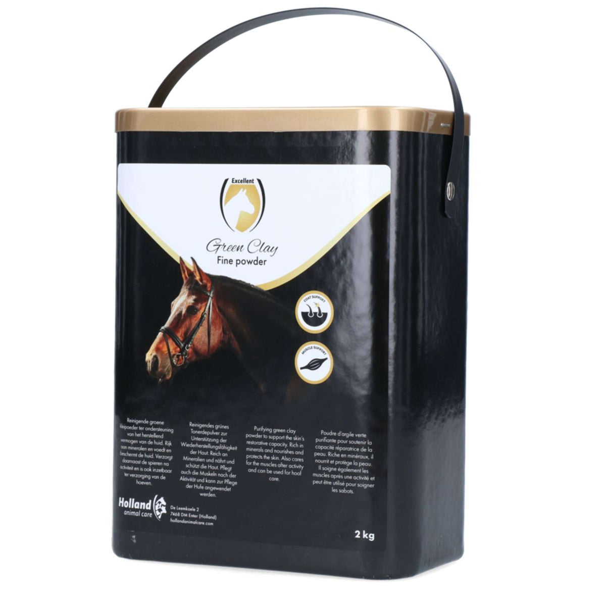 Excellent Arcilla Verde en Polvo Fino