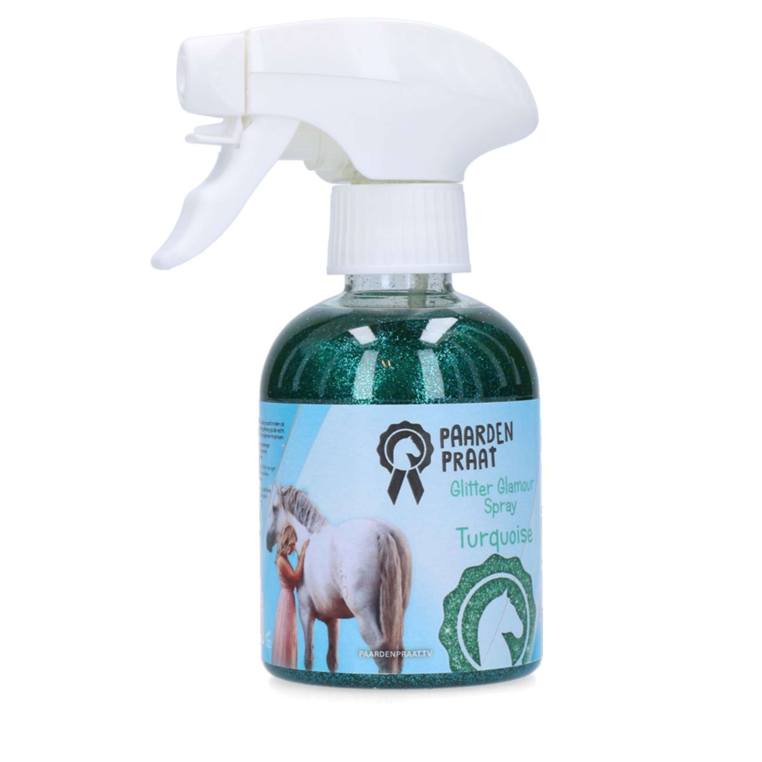 Paardenpraat Spray Glitter Glamour Turquesa