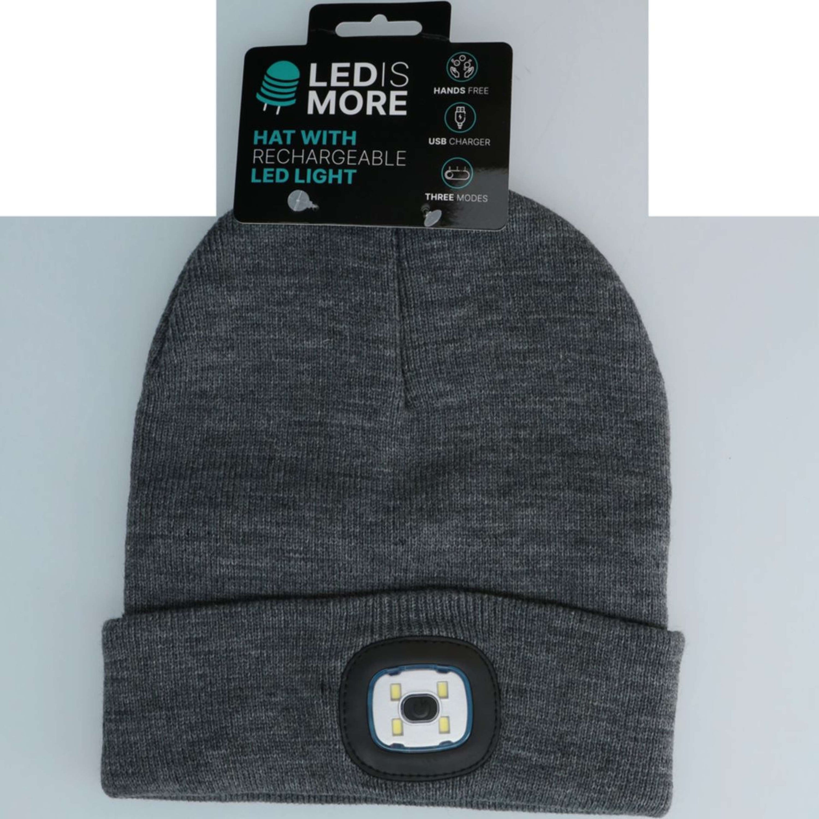 Led is More Gorro Gris Led is More Gorro Gris