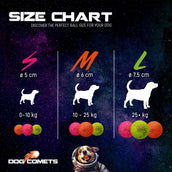Dog Comets Pelota Stardust Rosa