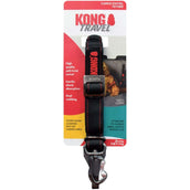 KONG Cinturón de seguridad para perro/gato Swivel Tether Negro