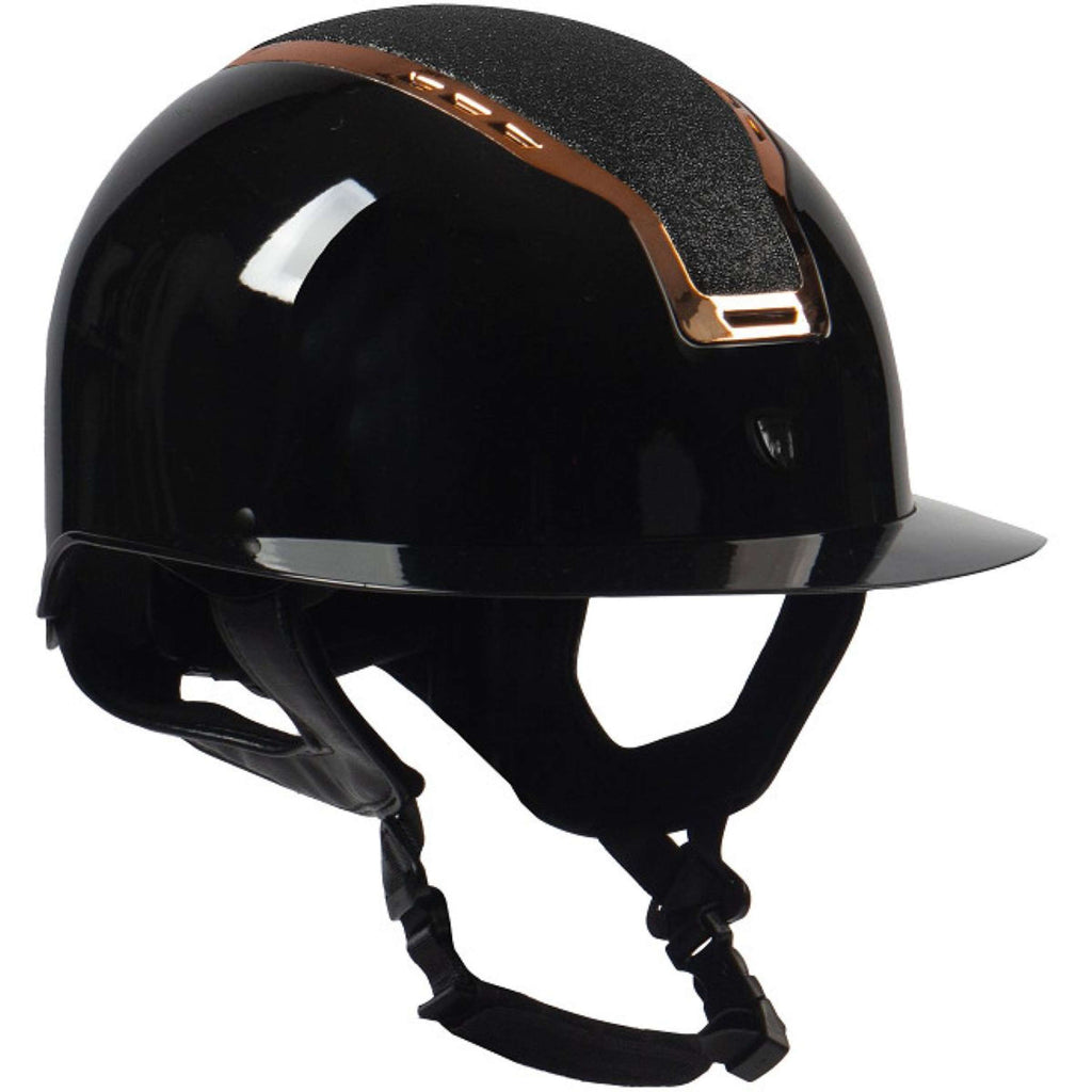 HORKA Casco Gaudi Glossy Negro/Rose