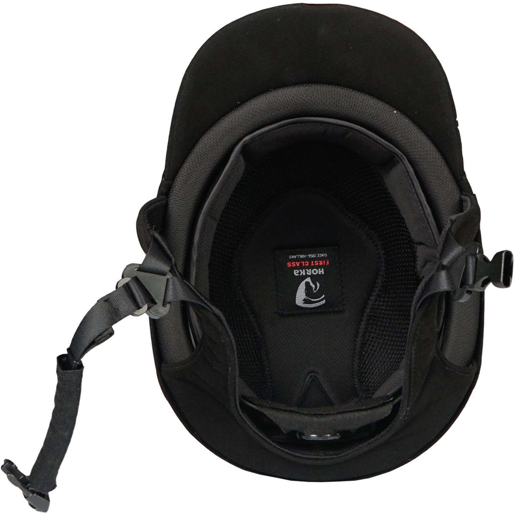 HORKA Casco Hawk Cuero Negro