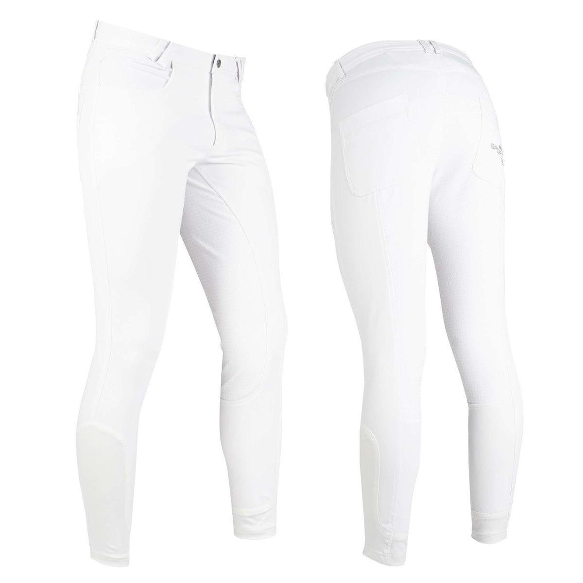 HORKA Pantalón de Equitación Ireland Hombres Blanco