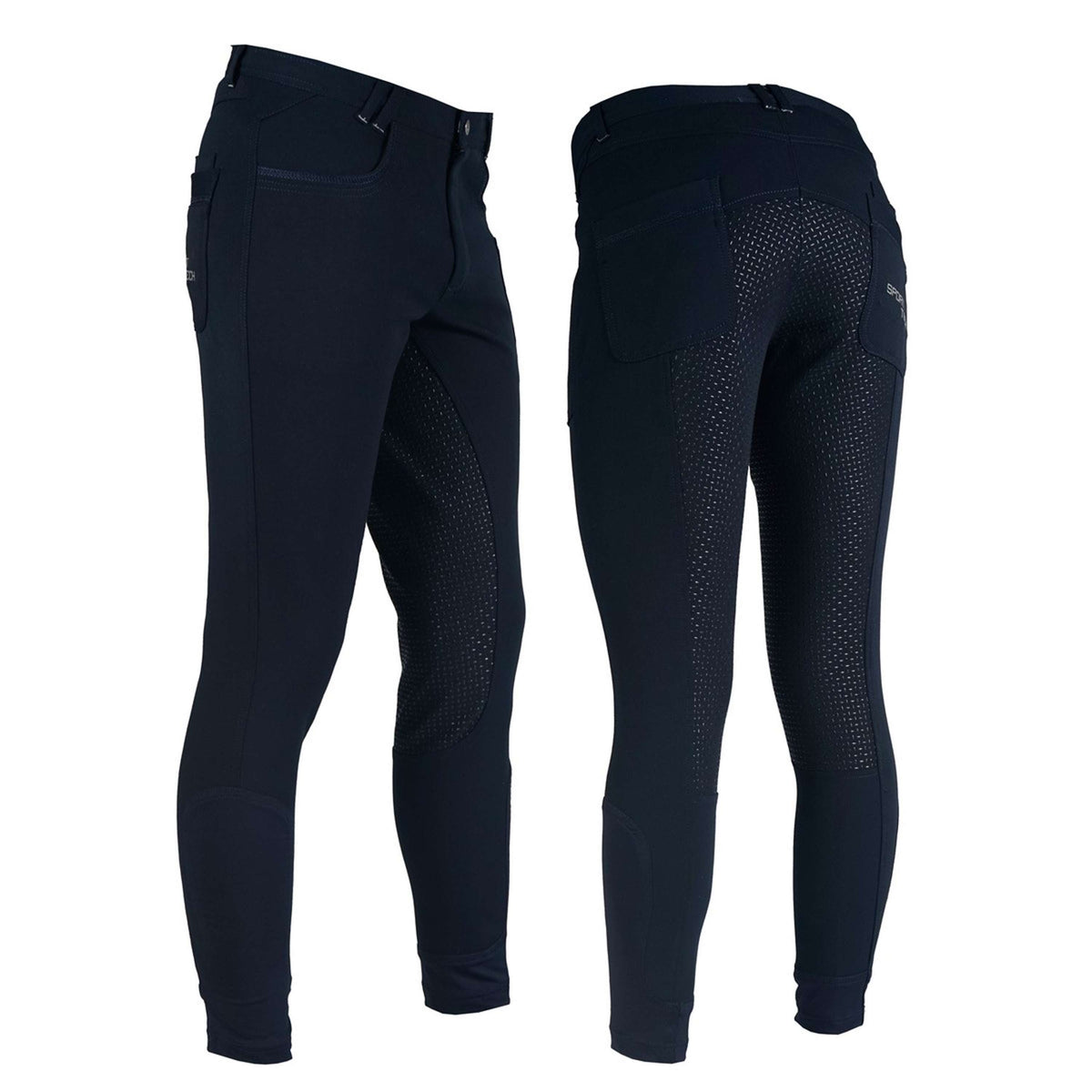 HORKA Pantalón de Equitación Ireland Hombres Azul