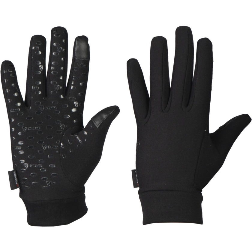 HORKA Guantes Equestrian Pro Polartec Negro