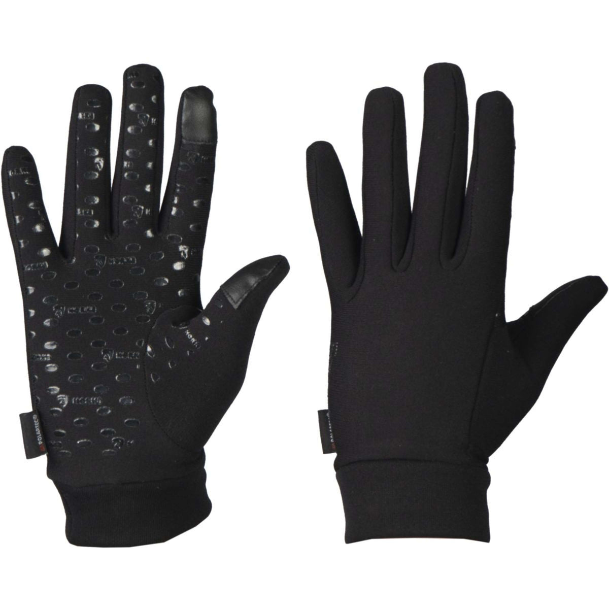 HORKA Guantes Equestrian Pro Polartec Negro