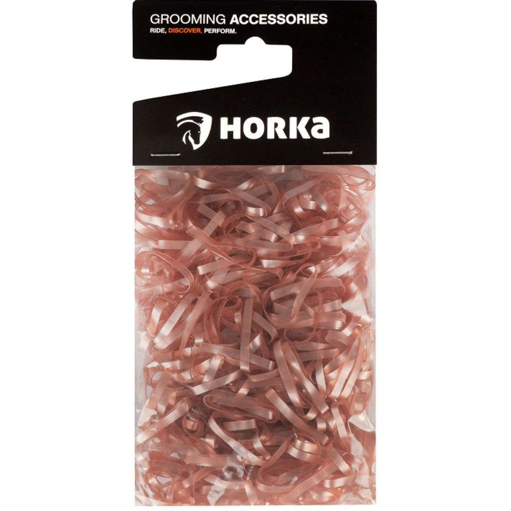 HORKA Bandas elásticas para trenzar Breed Oro rosa