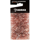 HORKA Bandas elásticas para trenzar Breed Oro rosa
