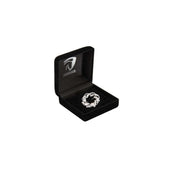 HORKA Alfiler de Plastrón Crown Plata